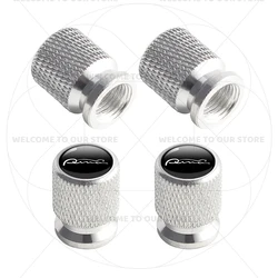 Premium Aluminum Car Tire Valve Caps - Set of 4 Stylish Air Dust Covers Accessories (E)