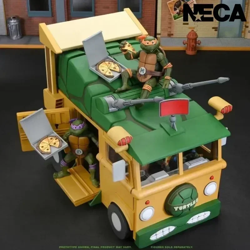 

The Genuine Neca Ninja Turtle Tank Accommodate 4 Turtle Figurines Collection Model Without Dolls In Stock