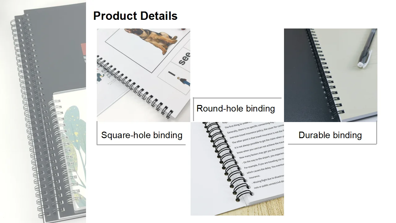 RAYSON Double Loop Wire Binding Spines - 3/8", 21 Holes, 2:1 Pitch, For Letter Size Documents, Pack Of 100 - View #2