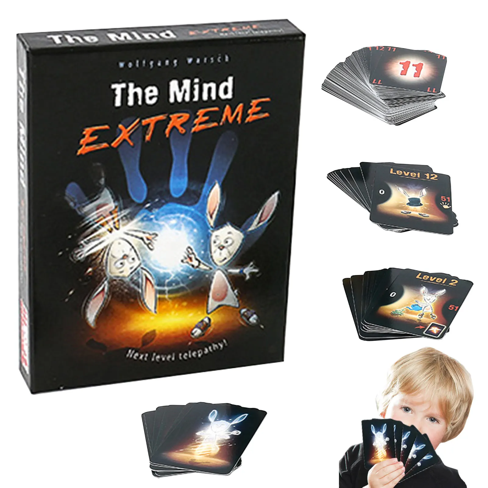 

Игра-Головоломка The Mind с карточками, настольные игры, детские популярные игрушки 2023, реквизит для семейвечерние, интерактивные игрушки для детей и взрослых