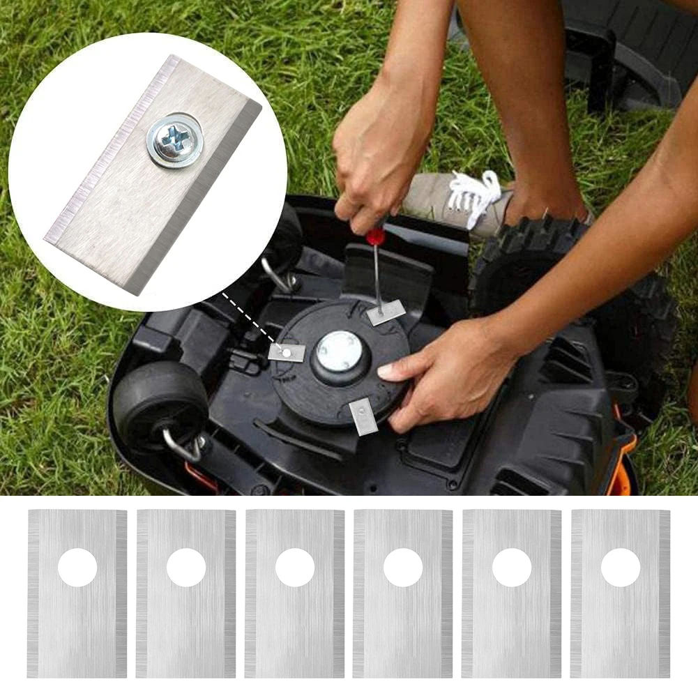 36/18PCS Grass Trimmer Blades Lawn Mower Replacement Trimmer Cutter for Worx Landroid Lawn Mowers Garden Robotic Lawnmower Tools