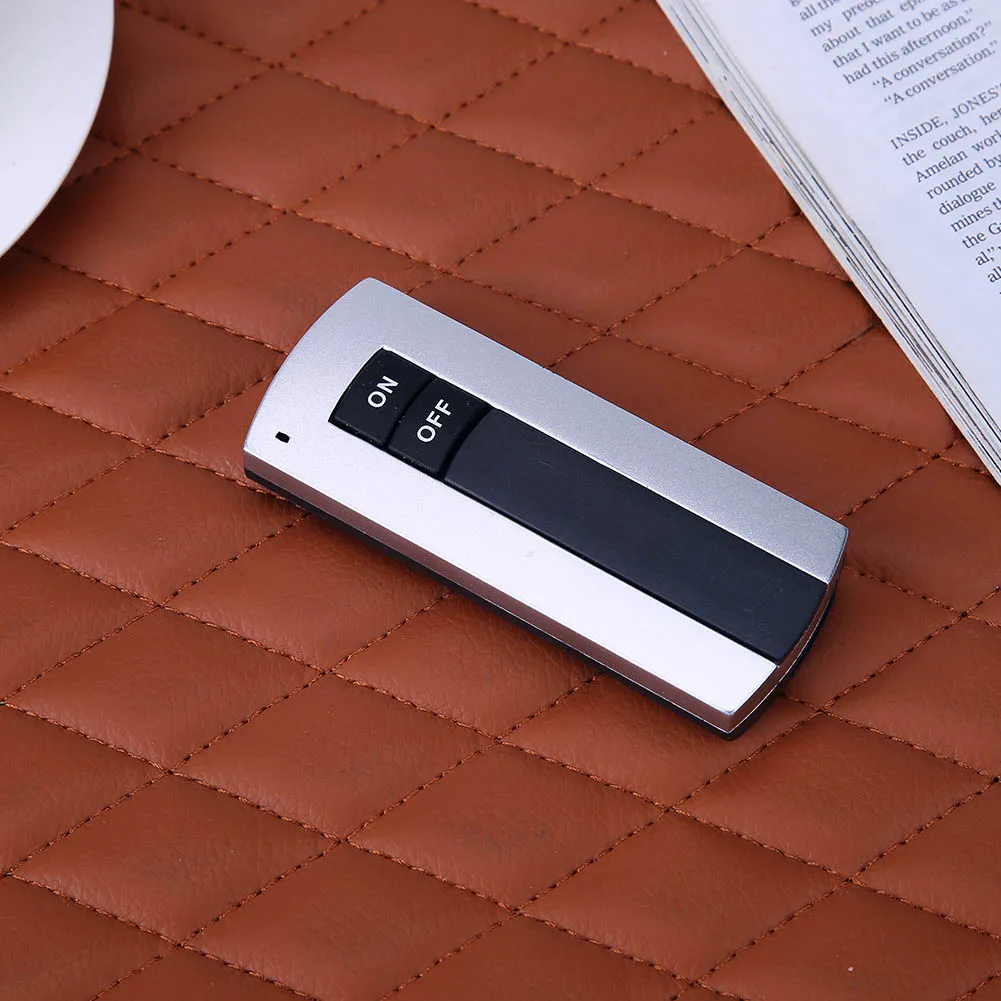 1 Way Intelligent ON/OFF 220V Digital Wall Lamp Wireless Crystal Lamp Home Transmitter Controller Control