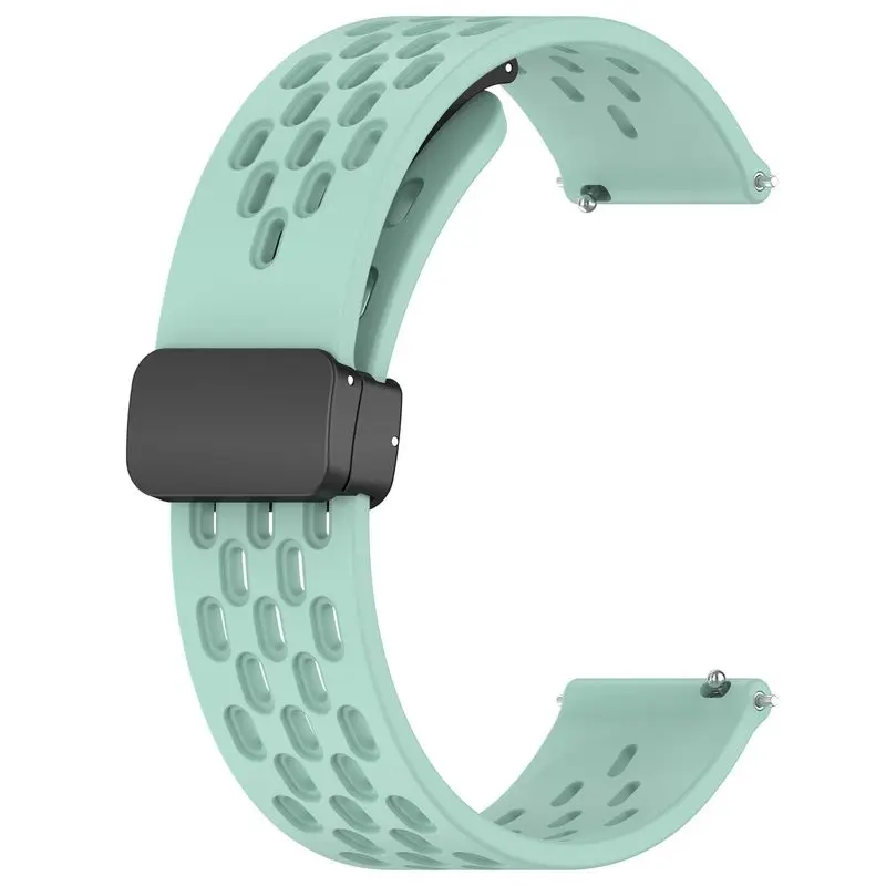22mm Sports Silicone Magnetic Watch Strap Bracelet - Universal Band