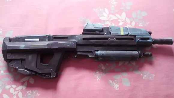 1:1 War Human Ma37 Rifle Paper Model Manual DIY Can Not Be Launched Papercraft Toy
