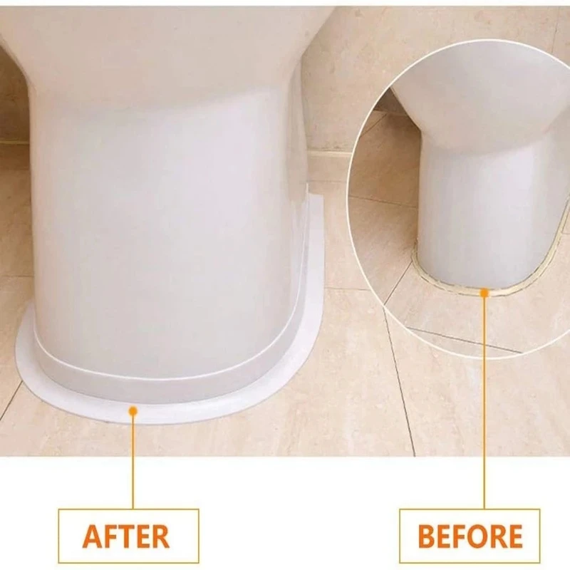 Shower Bath Sealing Tape Strips PVC Self Adhesive Waterproof Wall Sticker for Bathroom Kitchen Seal Caulk Strip Sink Mold Proof wall stickers self adhesive stickers waterproof tape waterproof wall tape