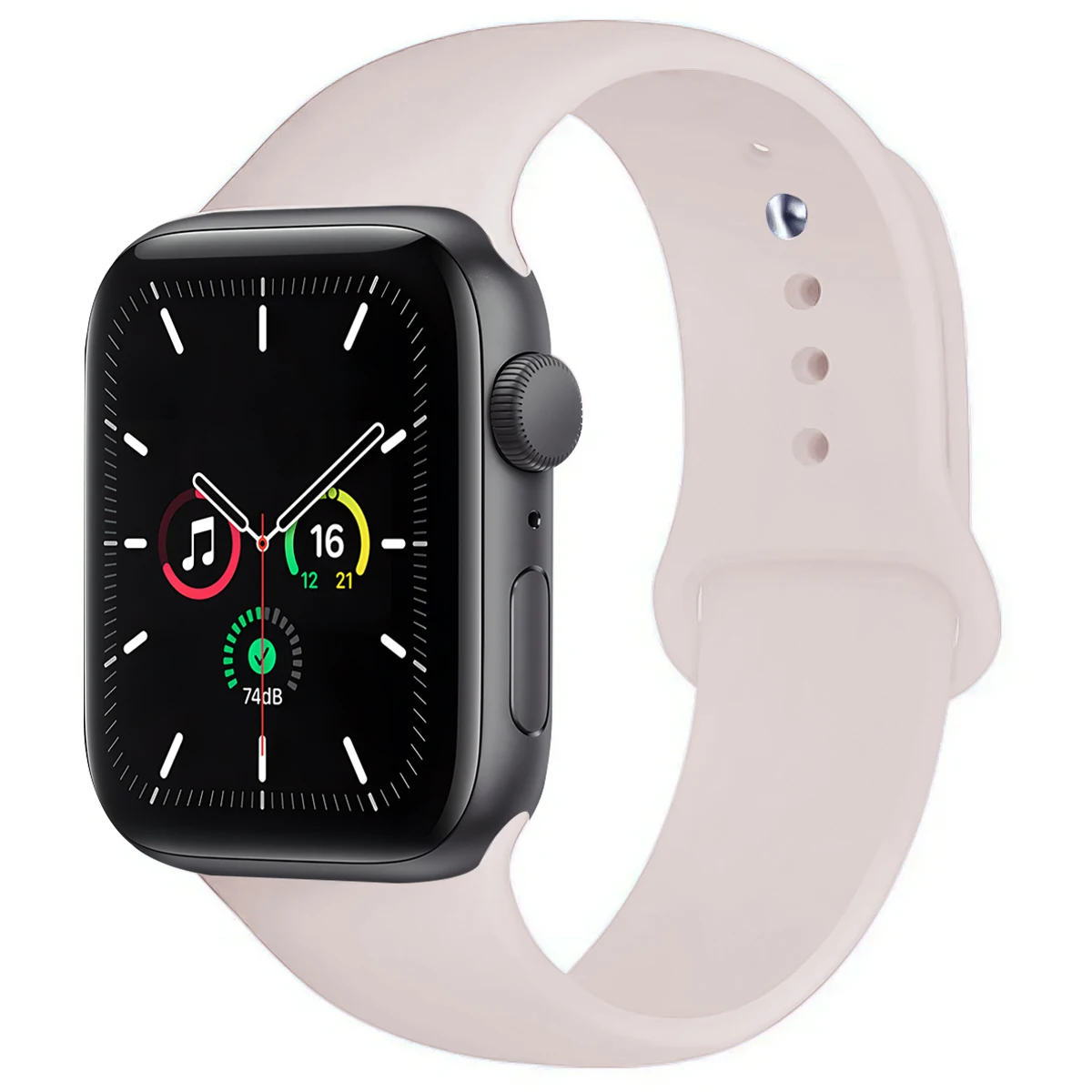 Silicone Sport Band for Apple Watch - Vibrant and Comfortable Bracelet