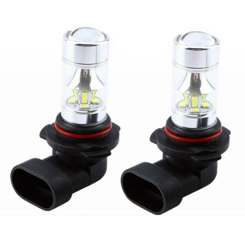 New 2pcs LED 8000K 60W Blue Fog Light Driving DRL Bulb 9140 9145 H10 HB3 9005