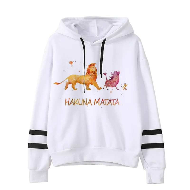 Fashion Cool Hakuna Matata Hoodie Disney The Lion King Sweatshirt Women Clothes Hoody Famale Hoodies Kawaii - Image 6