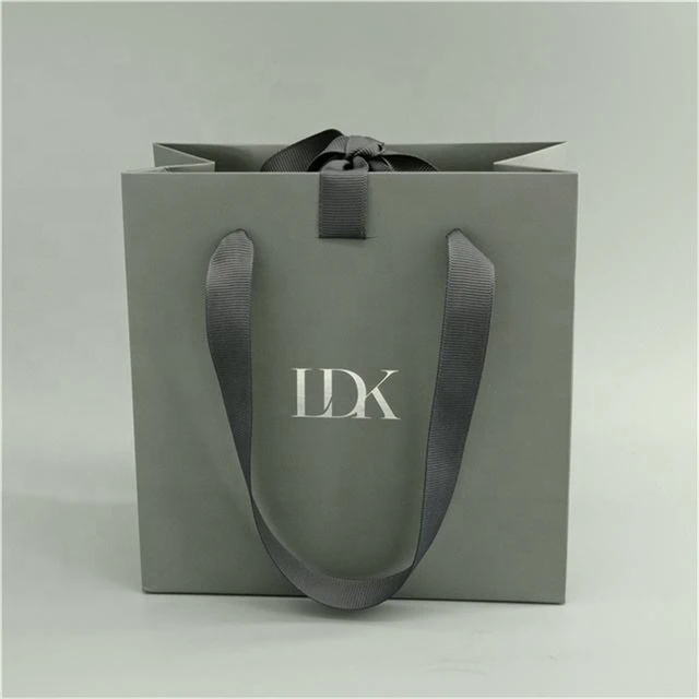 Custom White Luxury Gift Bags with Logo - Better Package