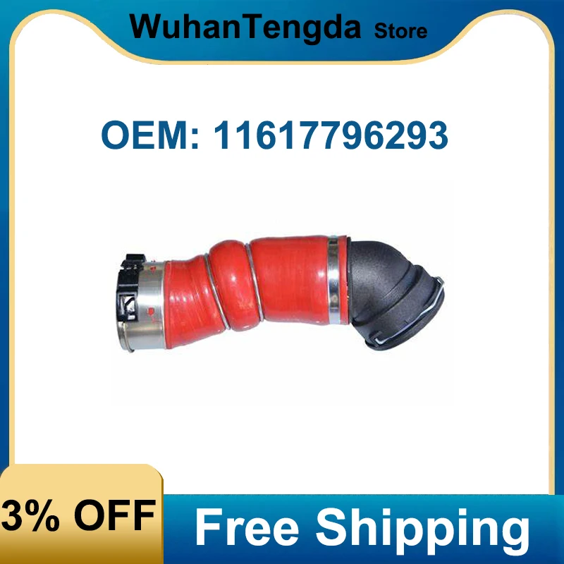11617796293 Turbo Intercooler Hose Pipe for BMW 535 D E60 E61 635 D E63 E64