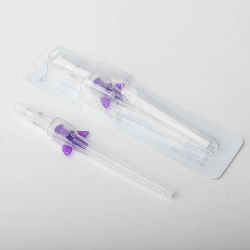Disposable IV Cannula Intravenous Injection Catheter with Wing 22G 24G 26G For Pet Dog Cat Animals Veterinary Suppliers