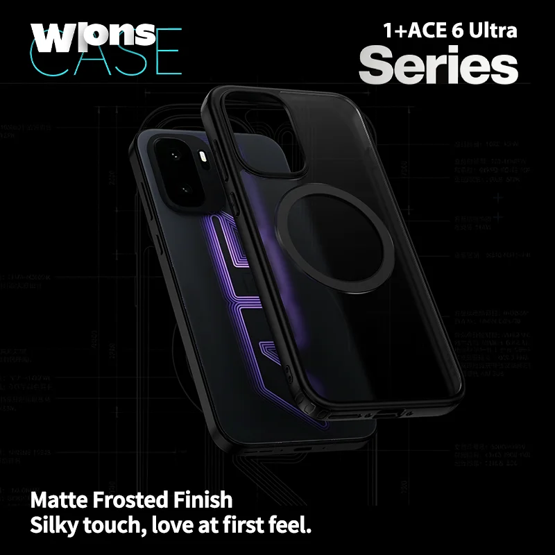 Magnetic Armor Shockproof Matte Back Cover with MagSafe Compatibility