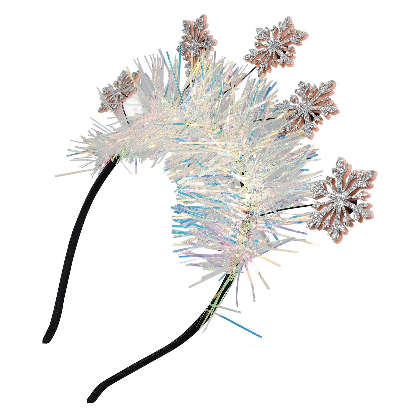 

Snowflake Headband Xmas Hair Hoops Christmas Party Headdresses Festival Costume Headbands Holiday Elements Hairbands