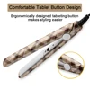 Colorful Mini Hair Straightener New Ceramic Flat Iron Curling Waves Portable Dry Hair Curler For Women Salon Hairstyling Tool 5