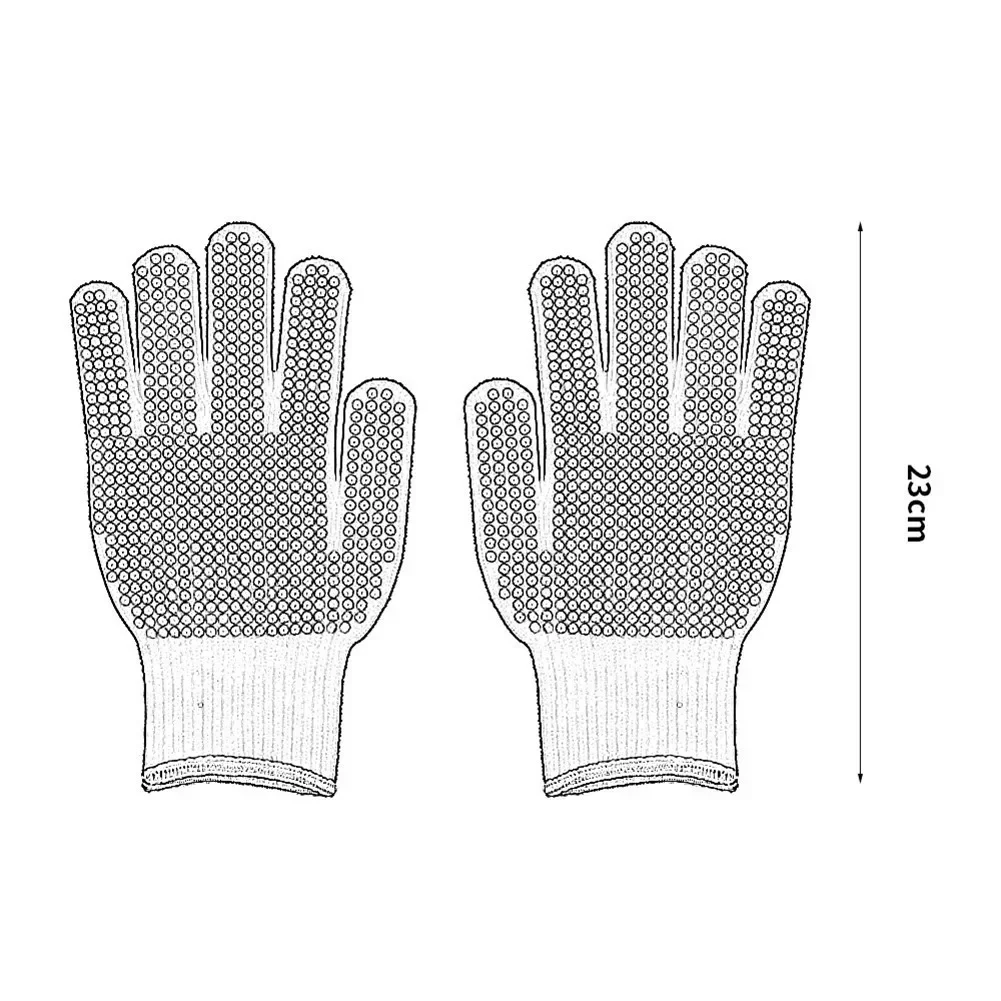 1 Pair Barbecue Anti-scald Gloves silicone oven mitts kitchen gloves silicone oven gloves Heat Glove Resistant BBQ Oven Gloves Kitchen Fireproof Anti-slip For Cooking