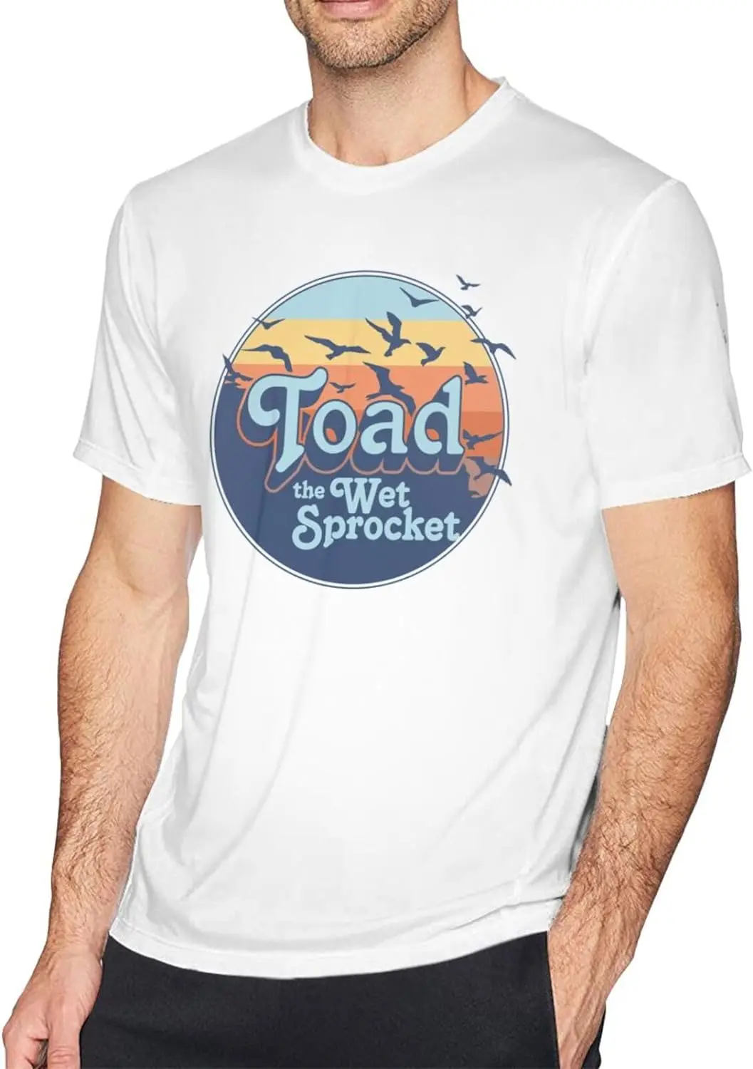 

Men's T Shirts Round Neck Short Sleeve Top Novelty Custom Tees Clothing