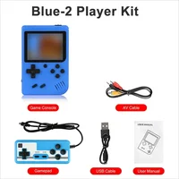 Boîtier de Console de jeu Portable rétro 8 bits, 400 jeux FC intégrés, écran LCD de 3.0 pouces, lecteur de jeu vidéo, cadeau du nouvel an pour enfants 5