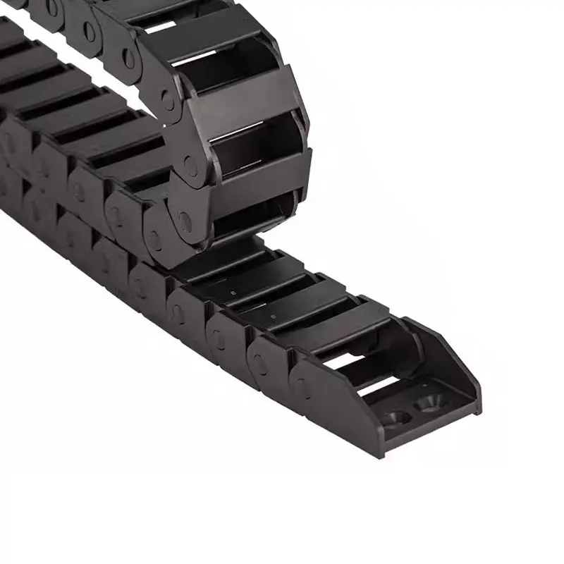 Bridge Drag Chain 15x15 15x20 15x30 15x40 15x50mm Wire Transmission Carrier Plastic Drag Towline For 3D Printer CNC Engraving 1M plastic cable chain,cable carrier