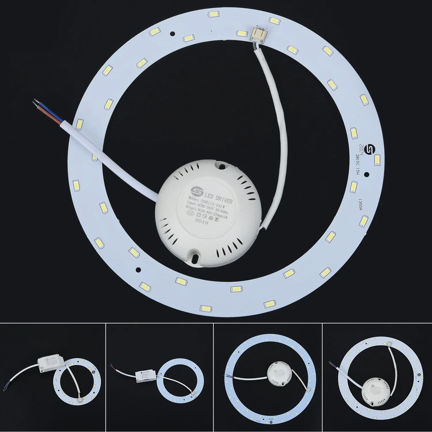 LED Lamp Plate 6/12/15/18W Circle Shaped 5730 LED Panel Ceiling Light Fixtures Board Lamp Plate Home Decoration led lamp plate