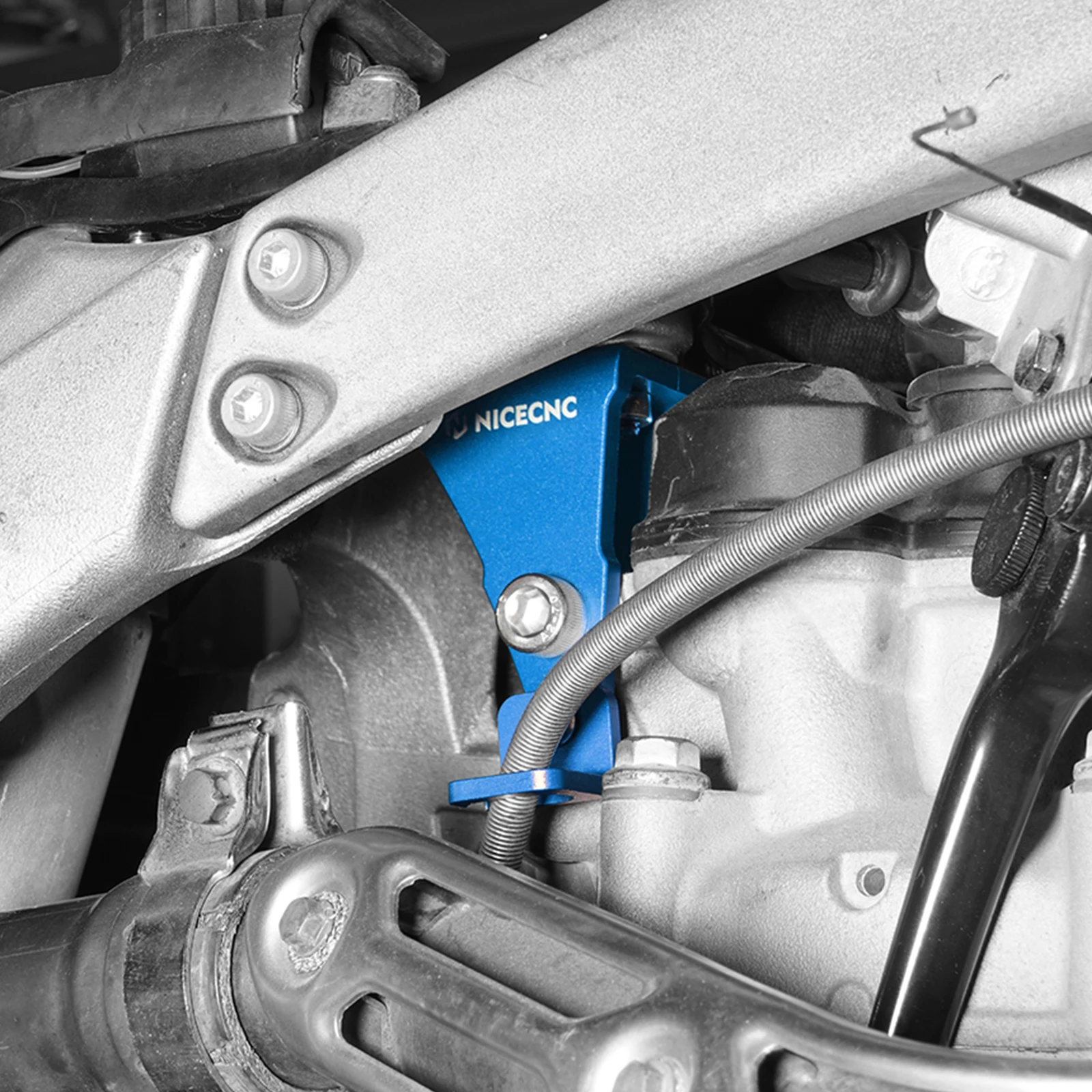 3-teilige Motorhalterung für Yamaha YFZ450R YFZ450RSE 2009–2025 YFZ450X 2010–2011 ATV, ersetzt 18P-21316-00-00 – Detail 9