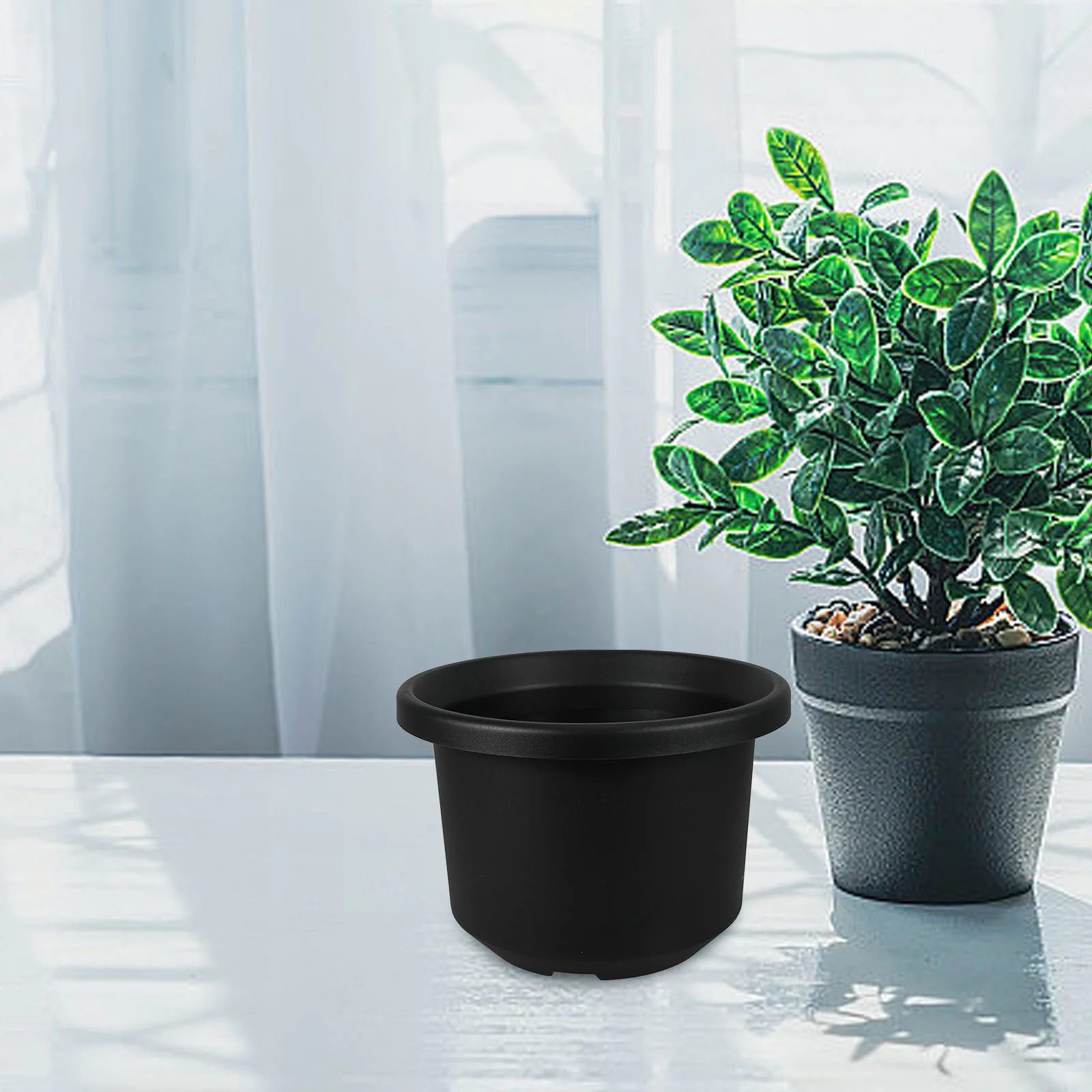 

Flowerpot Plant Garden Accessories Greenhouse Grow Breathable Black Lover Gift Indoors Planter Planting Nursery Pp Cultivation