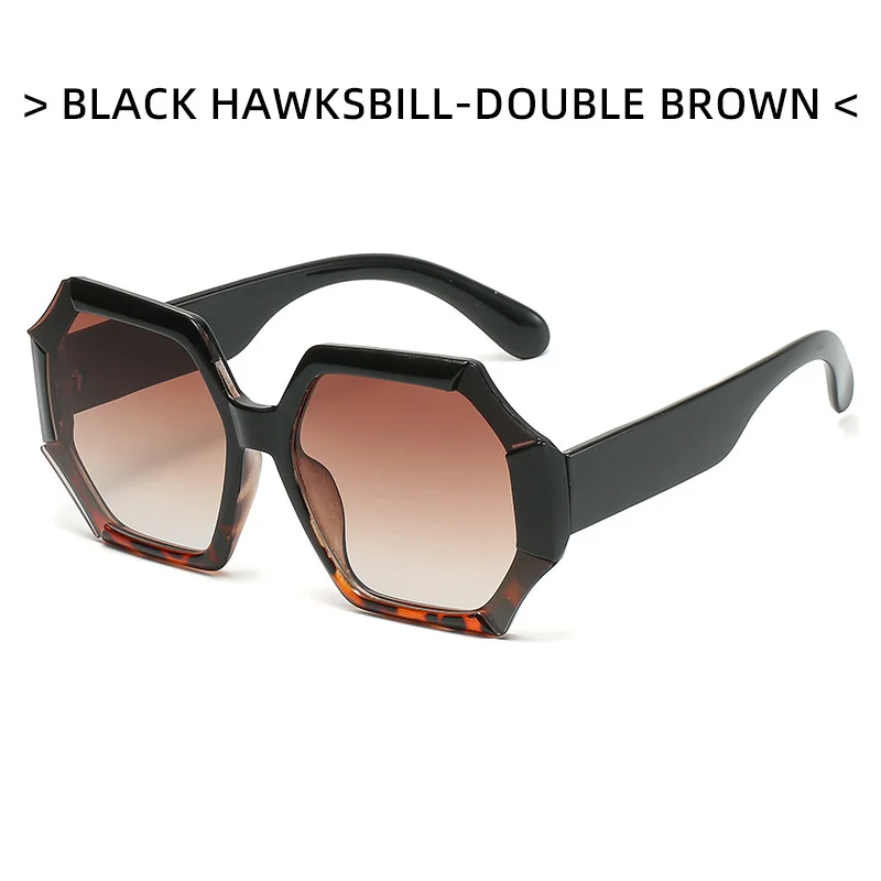 Fashion Oversize Lrregular Sunglasses Women 2022 Brand Design Retro Sun Glasses Female UV400 Eyewear Trending Products_voghion.com