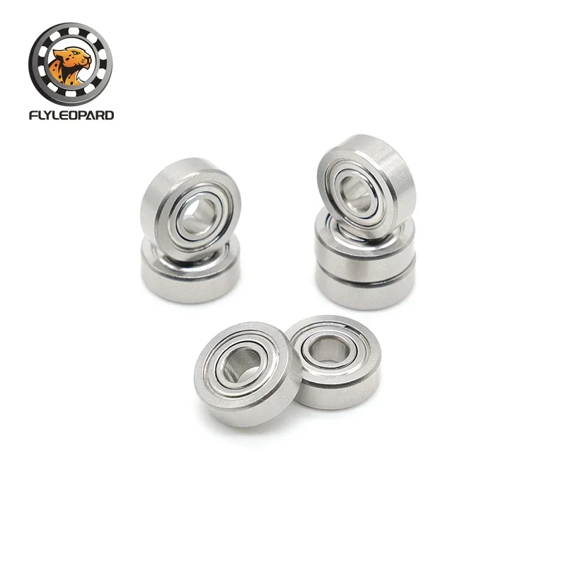605ZZ 5x14x5 mm ASBEC-7 Deep Groove Ball Bearing 2Pcs Miniature Bearing R-1450ZZ