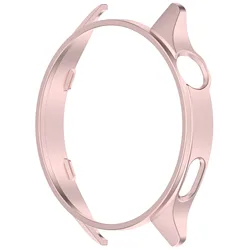 Durable Shockproof Smartwatch Bumper Shell - Transparent Hollow Case (Pink)