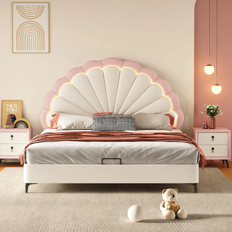 

Modern Minimalist Double Bed Small Storage Design Wooden Double Bed Floor Sleeping Camas De Dormitorio Bedroom Furniture