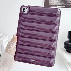 Candy Color Tablet Case Cover - Premium Multi - Size Fit - Air 2024 2025 11inch (PURPLE)