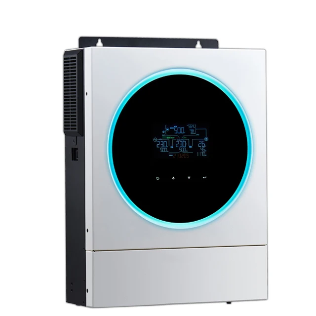 

3.6KW 3600W Pure sine wave off grid hybrid solar inverter 24V120A MPPT charger working without battery
