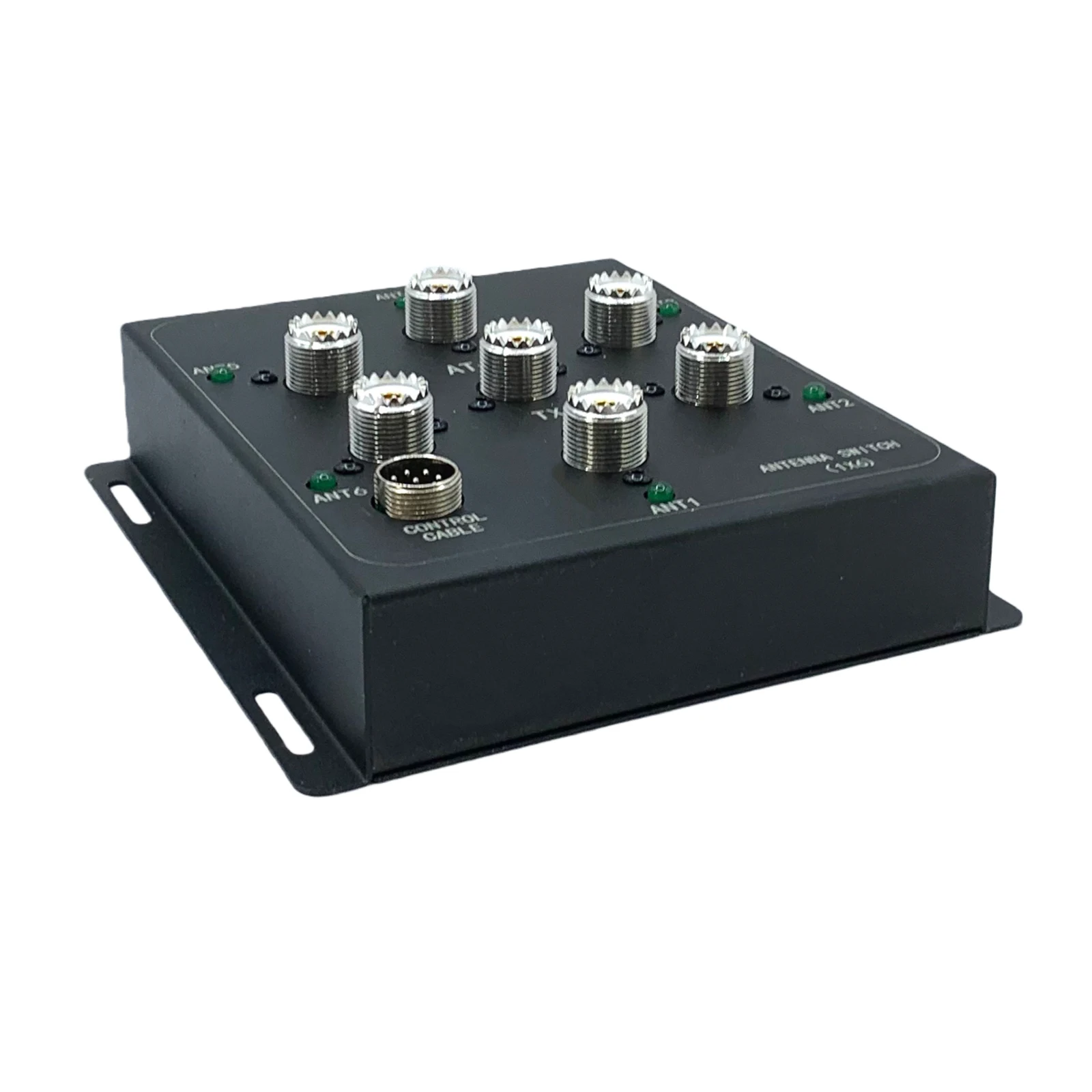 6방향 동축 원격 안테나 스위치 1.8MHz-55MHz 고출력 전송 도구, 기지국/휴대용 무전기와 호환 가능