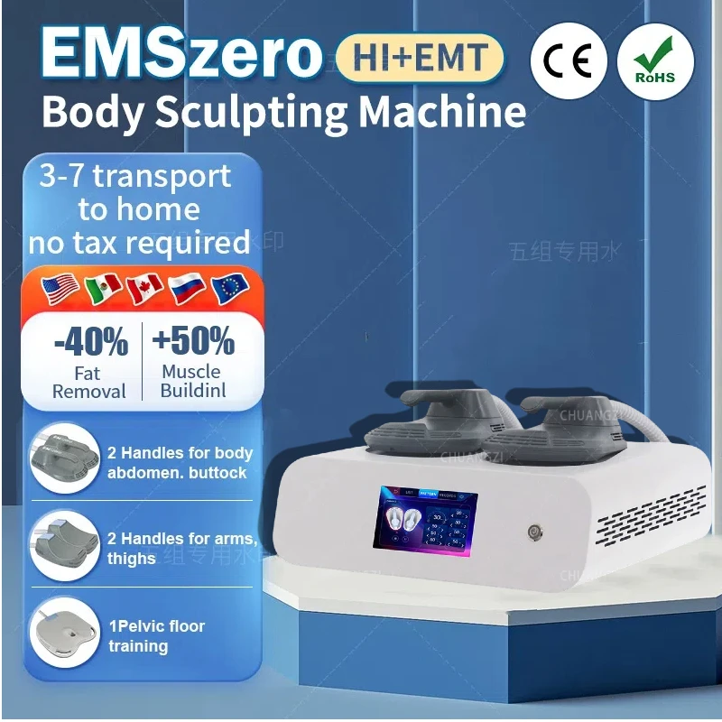 

Portable The New Emsslim Neo Electromagnetic Body Slimming machine Muscle Stimulation Fat-free Body Sculpting Weight Loss device
