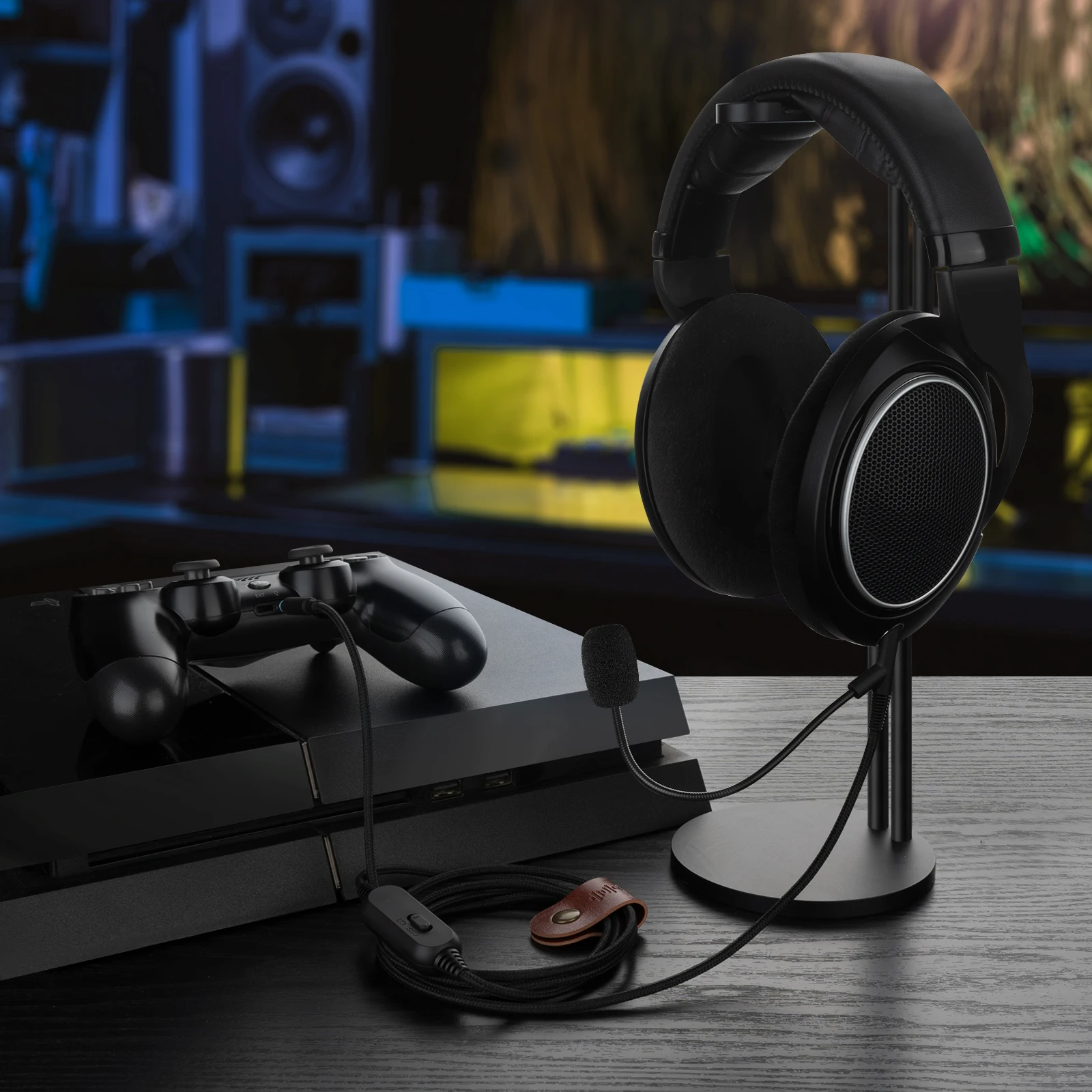 Geekria ブームマイクヘッドフォンケーブル ゼンハイザー HD-599 579