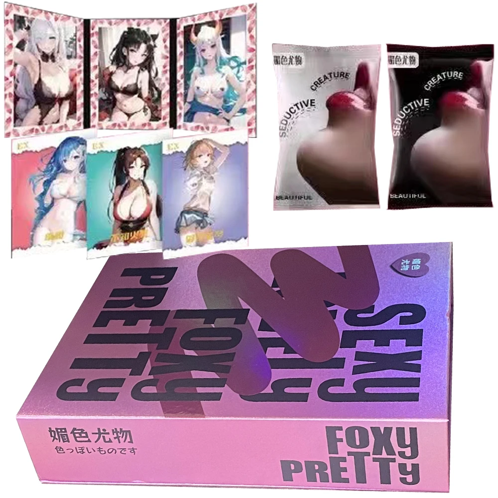 

New Goddess Story Collection Cards Set Anime Games Girl Party Charming Beauty Night Card Toys Hobbies Gifts card