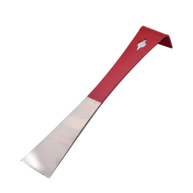 Méhészet Rozsdamentes Acél J Alak J-Típusú Szerszám Ívelt Farok Méhkácsa Kaptár Kaparó-Kaparó Piros Vagy Sárga Multifunkcionális Méhészeti - Image 5