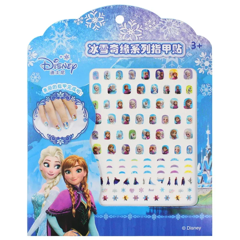 Disney Sofia White snow Princess Nail Stickers Toy girls sticker toys girlfriend kids gift princess pretend toys nail art toys