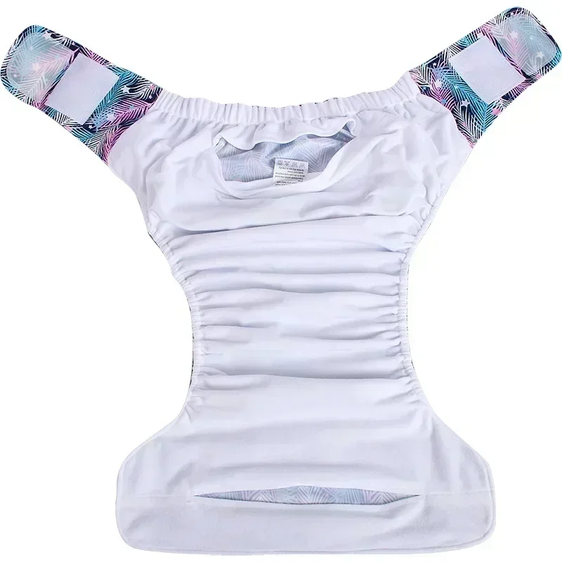 1PC Reusable Adult Diapers Large Size Washable Cloth Diaper for Patients Elderly Men and Women Incontinence Pants - 6