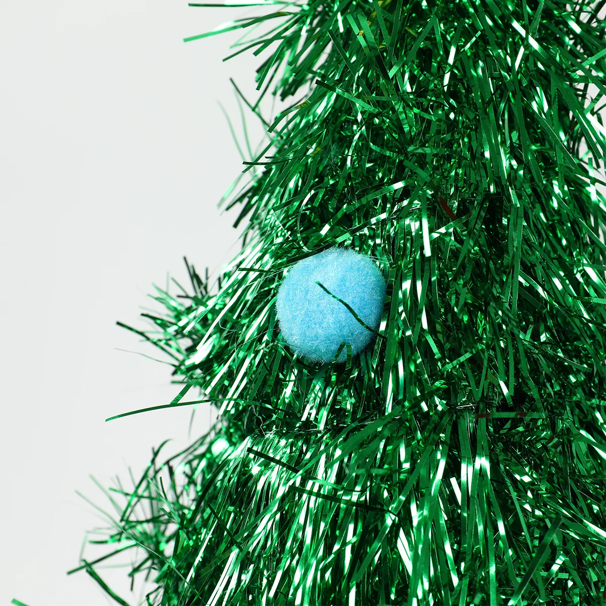 Christmas Tree Hats Fabric Rain Silk Hat for Adults Kids Funny Santa Hat with Tinsel Xmas Holiday Party Costume New Year Decor