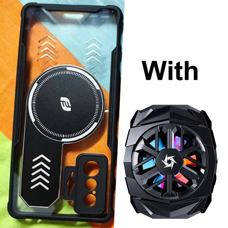 Para xiaomi poco f4 gt grafeno dissipação de calor caso para redmi