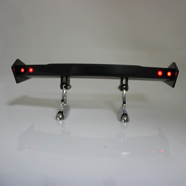 LED Car Solar accessories Warning Signal Light Brake Light Solar Powered Light LED Spoiler Mini