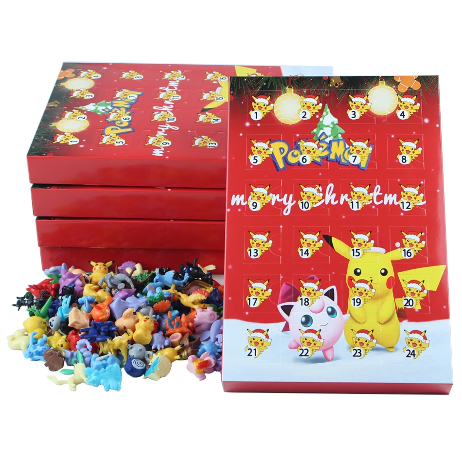 Pokemon Pikachu Kawaii Advent Calendar Box KawaiiMerch pokemon-pikachu-kawaii-advent-calendar-box-kawaiimerch