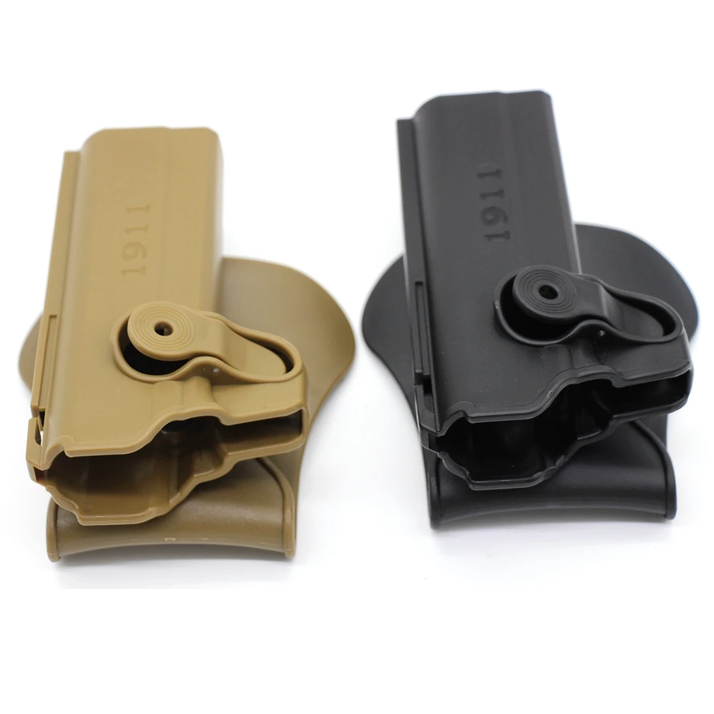 Description Picture 5 of itemTactical Pistol Holster Mag Pouch for Colt 1911 Adjustable Paddle Belt Gun Holster Magazine Holder Hunting Accessories