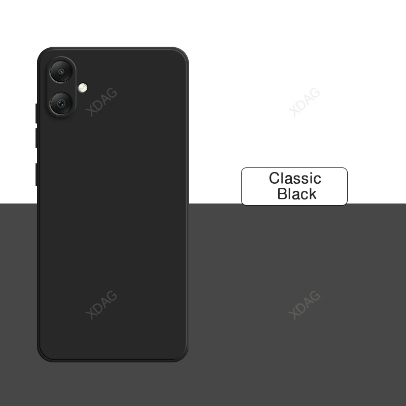 Enhanced Liquid Silicone Soft Back Phone Case with Original Design - Basic Edition