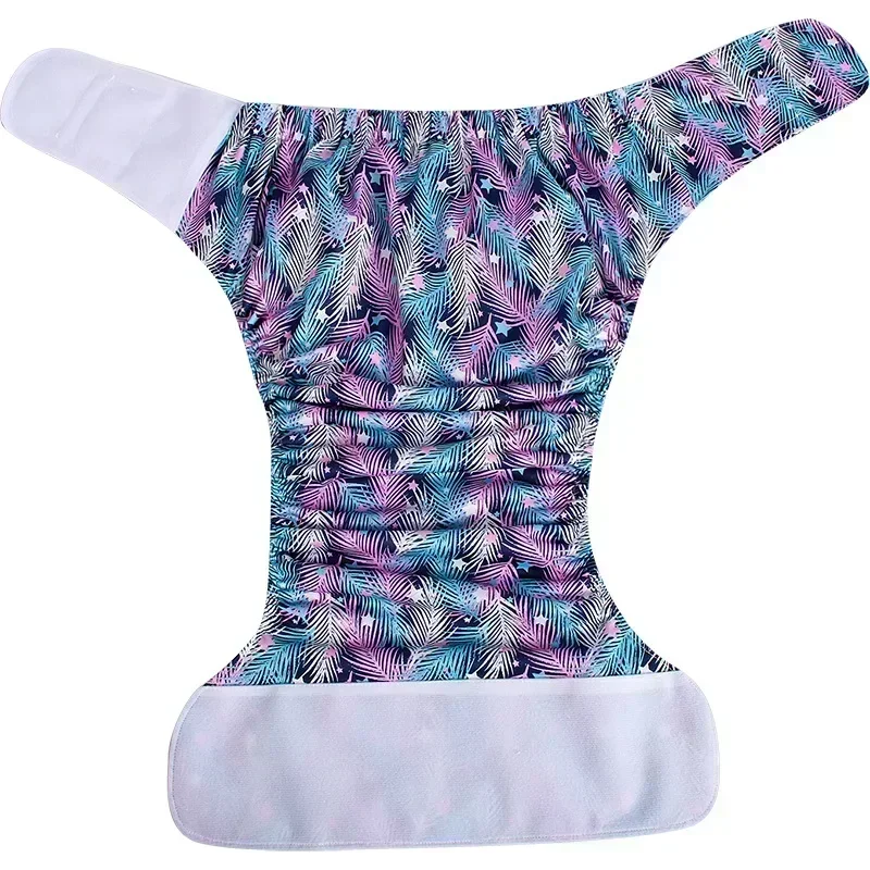 1PC Reusable Adult Diapers Large Size Washable Cloth Diaper for Patients Elderly Men and Women Incontinence Pants 5
