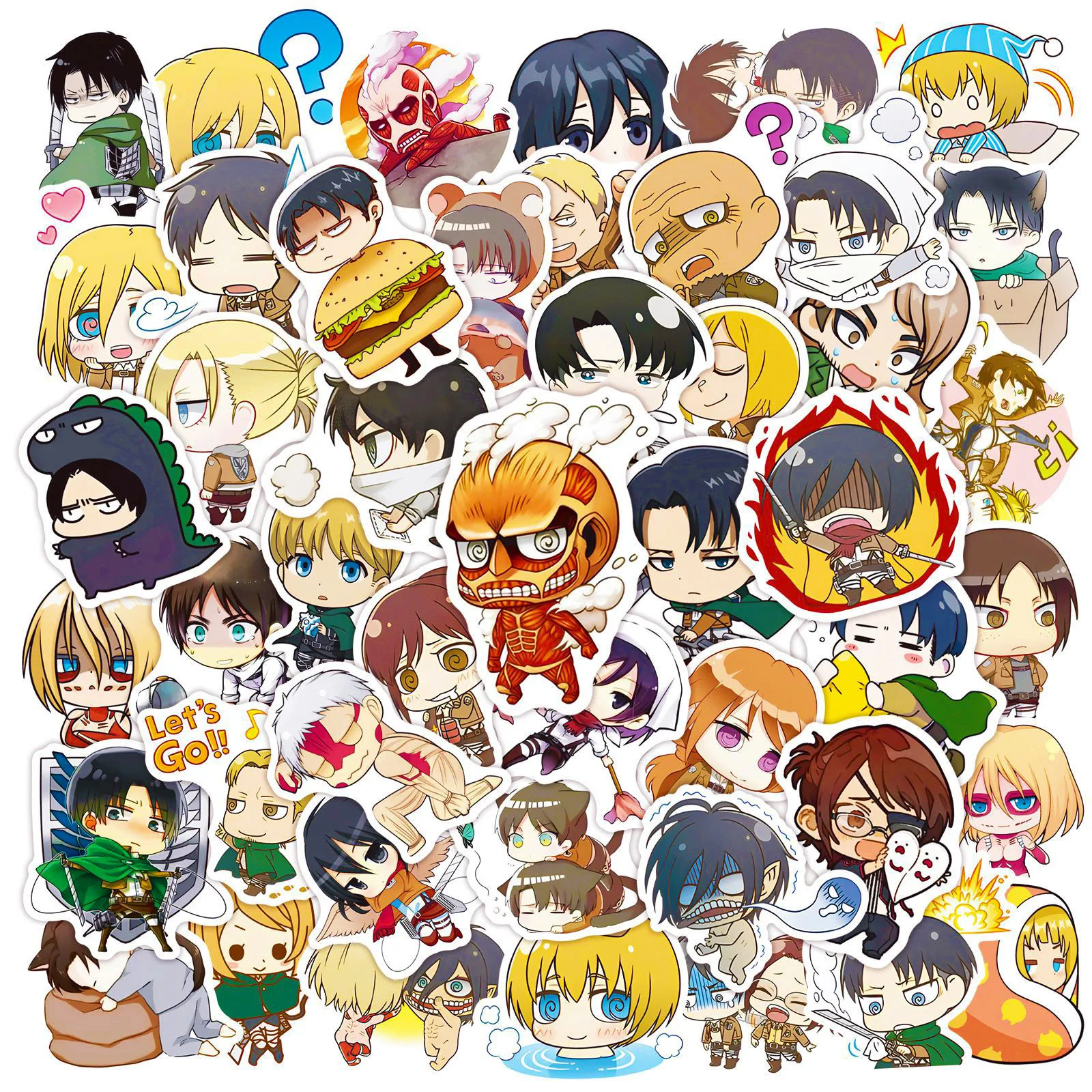 Pack De 50 Pegatinas De Anime Death Note – Impermeables Y Resistentes Al Sol, Ideales Para Portátil, Monopatín, Coche Y Más