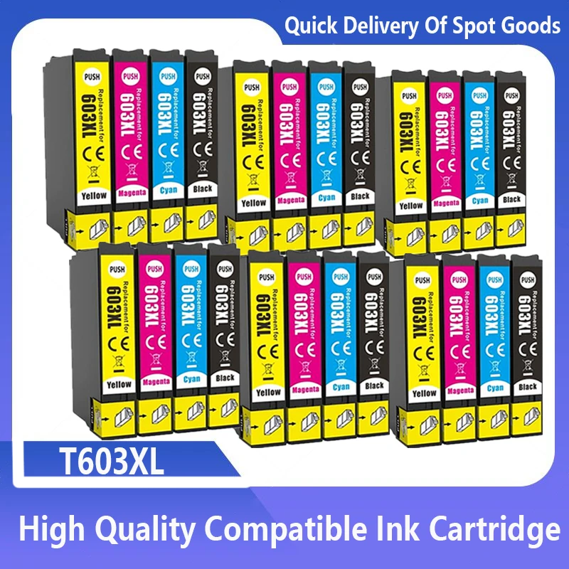 603xl 603 Xl Compatibele Cartridge Voor Epson T603 Expressie Home XP-2100 XP-2105 XP-3100 XP-3105 XP-4100 XP-4105 Printer