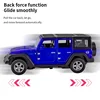 1:36 Alloy JEEPS Wrangler Car Model Simulation Off-road Vehicle Pull Back Car Decoration Ornaments Collection Toys For Children 4