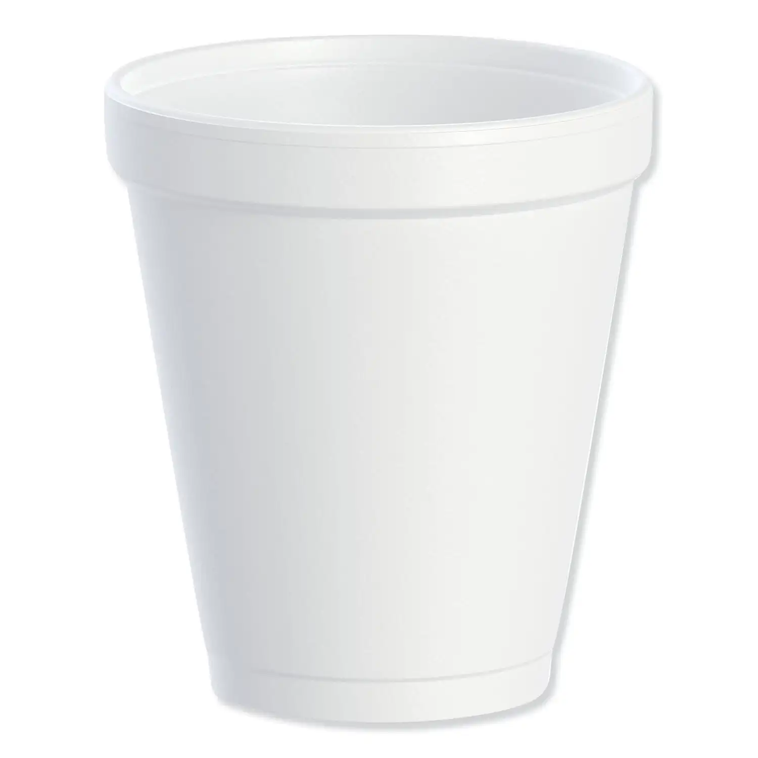

Foam Drink Cups, 8 oz, White, 25/Bag, 40 Bags/Carton