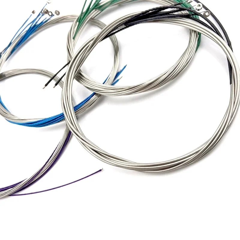 8sets good german silver viola Strings, A-D-G-C viola Strings 15''-16'',viola Parts fittings